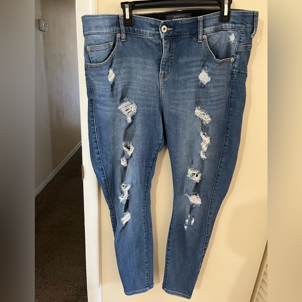 Torrid Jeans - Jeggings, Ripped